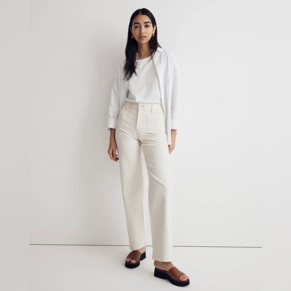 Madewell The Perfect Vintage Wide-Leg Jean - Picture 1 of 15